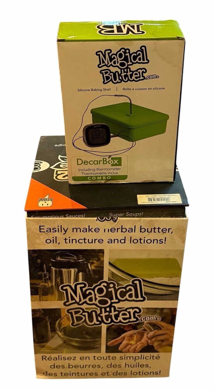 Magical Butter Machine + Decarbox Both New in Box